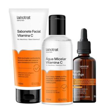 Imagem de Kit Labotrat Vitamina C - Sabonete Facial 100ml + Água Micelar 110ml +