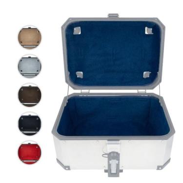 Imagem de Forração Baú Givi Monokey OBKN58 Forro 58 Litros - Jaspe Ateliê, Azul