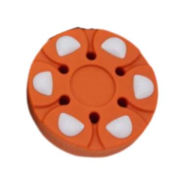Imagem de Colaxi Puck de hóquei de rolo, disco de hóquei, bola de hóquei para jogo de treinamento, Laranja
