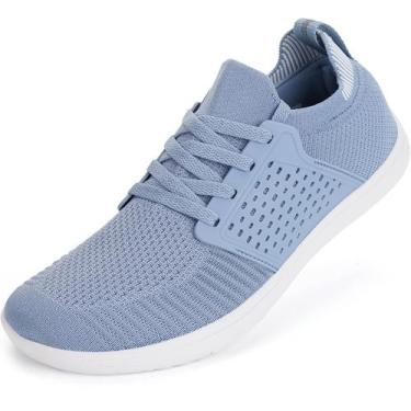 Imagem de Tênis WHITIN Barefoot feminino tamanho 5.5 azul claro 36