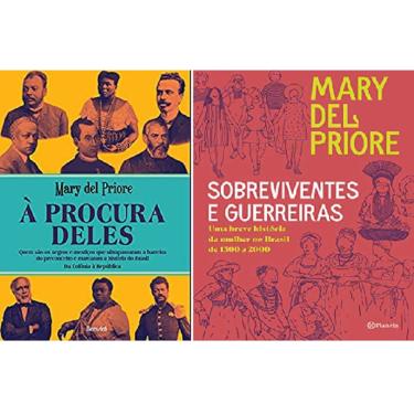 Imagem de Kit 2 livros mary del priore à procura deles Quem são os negros e mestiços + Sobreviventes e guerreiras: Uma breve hist