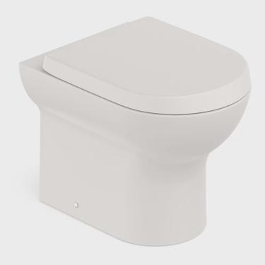 Imagem de Vaso Sanitário Convencional com Assento Termofixo Queda Amortecida Nexo Roca