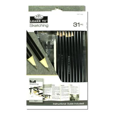 Imagem de Estojo para Desenho Royal & Langnickel Learn To Sketching 31 Unidades - Rset-lt252