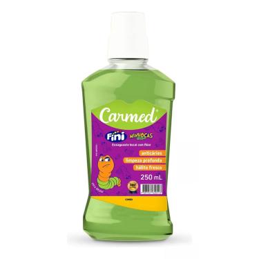 Imagem de Enxaguante bucal Carmed fini Minhocas 250ml