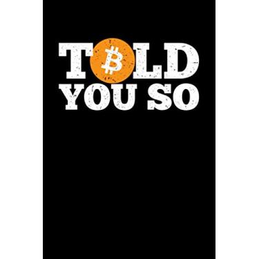 Imagem de Disse assim: Caderno legal de criptomoedas, pautado, 120 páginas (6 x 9) material escolar para amantes de criptomoedas