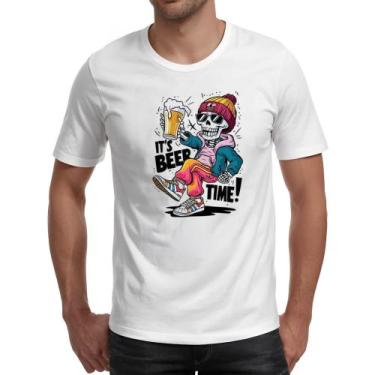 Imagem de Camiseta Unissex E a hora da cerveja - Alearts, GG