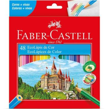 Imagem de Lápis De Cor Sextavado Ecolapis 48 Cores - Faber-castell