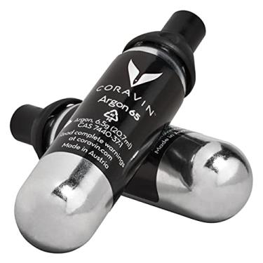 Imagem de Cápsula de Gás Argônio Coravin para utilização no Sistema de Preservação e Degustação de Vinhos Coravin