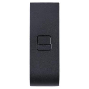 Imagem de Tampa de bateria de alumínio de porta lateral de substituição para GoPro Hero 8 acessórios de reparo preto capa de bateria para compartimento de cartão SD (para GoPro MAX)