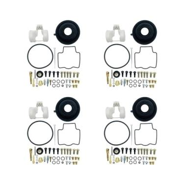 Imagem de Kit de reparo de carburador de motocicleta diafragma a vácuo para KPS Ninja ZX-9R GPZ900R GPZ ZX 900 ZX900A B C 94-03 ZX900 GPZ900 R 900R (4 conjuntos)