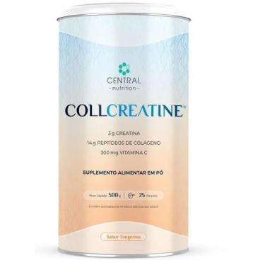 Imagem de Collcreatine tangerina - lata 500 gramas - Central Nutrition