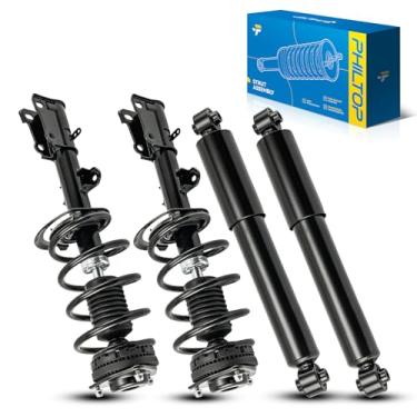 Imagem de PHILTOP Amortecedores dianteiros e traseiros amortecedores de substituição automotiva 171128L 171128R 37290 para cidade e campo 2008-2010 Grand Caravan 2008-2010