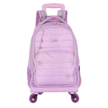 Imagem de Mochilete Com Carrinho Lilas - Unico Lilás