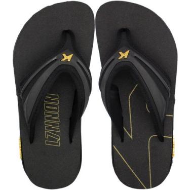 Imagem de Sandália de Dedo Kenner Kivah New Force L7 Masculina, Preto, 41