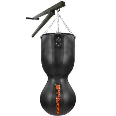 Imagem de Saco De Pancada Profissional Oito + Suporte Parede - Gorilla, Único, P