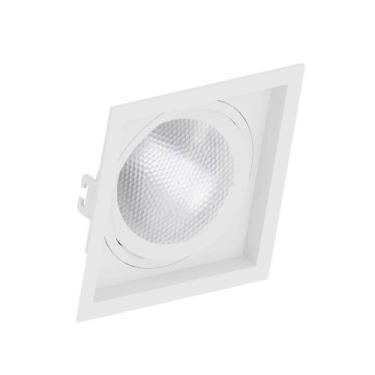 Imagem de Spot embutir quadrado recuado par 30 branco - GENERICO