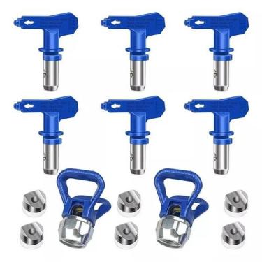 Imagem de Kit 2 Porta Bico Airless + 6 Bicos 211/315/417/515/517/523 - Noneid