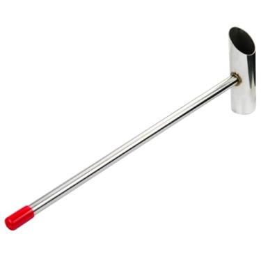 Imagem de Bntyok Colher Para Máquina De Marshmallow Pequeno Calibre Com Cabo Longo Em Aço Inoxidável Resistente A Açúcar E Peças Reposição Algodão-Doce