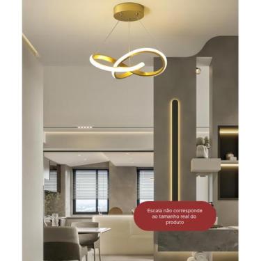 Imagem de Luminária De Teto Plafon Led Moderna Lustre para Corredor Sala Quarto 