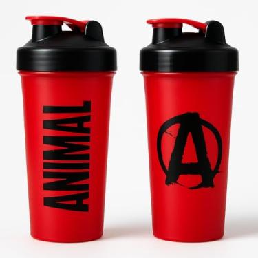 Imagem de Coqueteleira Animal Pak 600mL - Universal Nutrition (Vermelho)