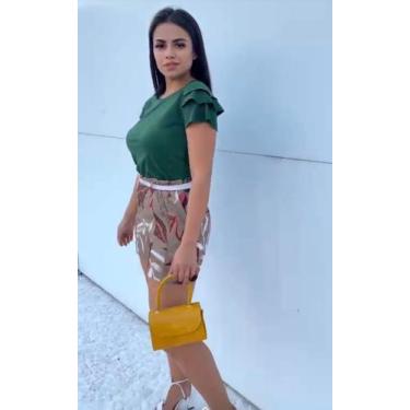 Imagem de blusa feminina babado na manga - moda filo