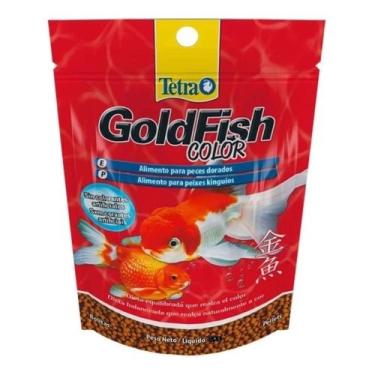 Imagem de Alimento P Coloração Kinguio Ração Tetra Goldfish Color 220g