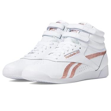 Imagem de Reebok Unissex adulto Freestyle Hi High Top, Branco/ouro rosa, 36 BR