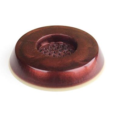 Imagem de SmartStop Suporte de pino híbrido de cobre antigo 3439 para violoncelo e baixo, com aderência que evita deslizamentos – vários furos para facilitar o ajuste – leve, compacto, perfeito para violoncelos e baixos, feito nos EUA