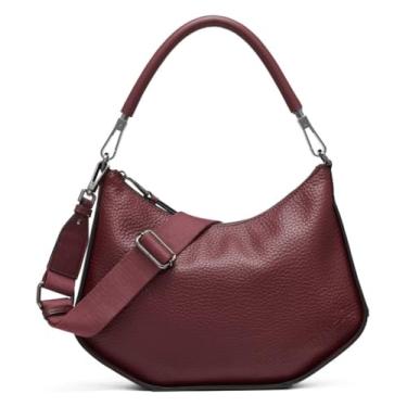 Imagem de Calvin Klein Winny Bolsa de ombro conversível e transversal, Deep Rouge, tamanho único, Deep Rouge, One Size