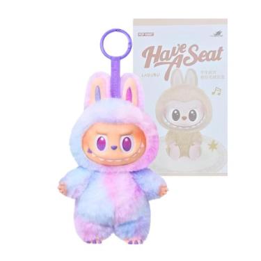 Imagem de Pelúcia LABUBU Chaveiro Boneco 19cm Surpresa 3V The Monsters Colecioná