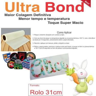 Imagem de ULTRA Bond - Termocolante Forte Bordado e Patch - 31 CM - PROMAFILM, 5