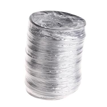 Imagem de KAKASEA Mangueira de alumínio diâmetro interno 80 mm flexível 3/6 metros tubo ventilação duto mangueira secador exaustão