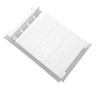 Imagem de Prateleira Organizadora Divisória Escalonável Cozinha De Poupança De Espaço(C-50-80CM)