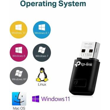 Imagem de Adaptador Usb Sem Fio Tp Link Tl-Wn-823N Wi-Fi - Tp-link