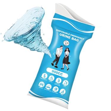 Imagem de Sacos De Urina Para Mulheres,Saco de Mictório Portátil 900ml Selo Antivazamento - Fraldão Portátil Para Homens E Mulheres Motoristas Adultos Em Excursões Necessidades