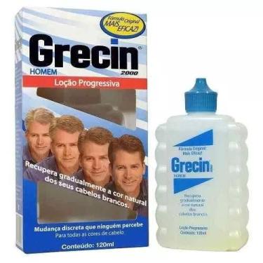 Imagem de Loção Progressiva Grecin 2000 Homem 120 ml - Controle Total
