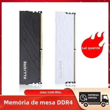 Imagem de Memória RAM DDR3/DDR4 Kllisre - 4GB, 8GB, 16GB (1600MHz, 1866MHz, 2666