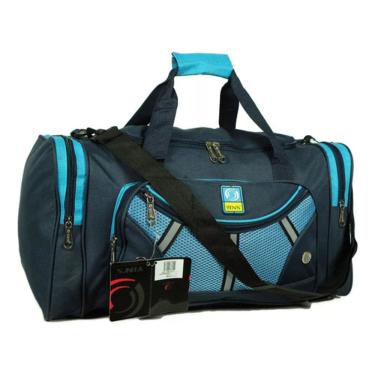 Imagem de Bolsa Esportiva Academia Viagem Poliester Média 40L Azul Ref