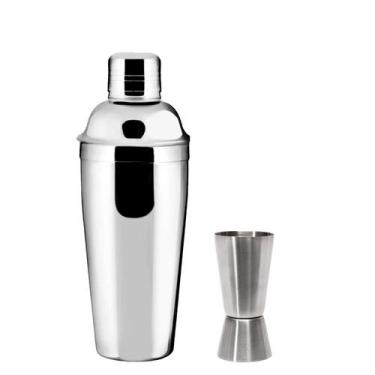 Imagem de Kit Coqueteleira 3 Estágios + Dosador Duplo Americano - WebBar