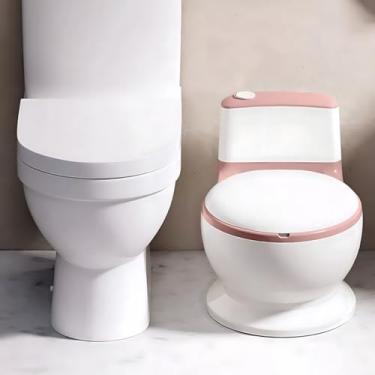 Imagem de Privada Com Encosto E Assento Anatômico Para Crianças, Facilita O Desfralde Natural Com Conforto E Segurança