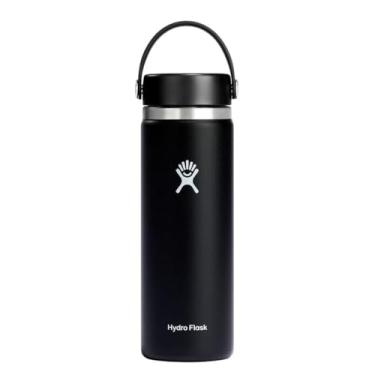 Imagem de Hydro Flask Tampa flexível larga preta 590 ml