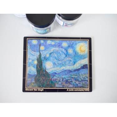 Imagem de Quebra-Cabeça Noite Estrelada de Van Gogh, 24 Peças, Arte Clássica para crianças