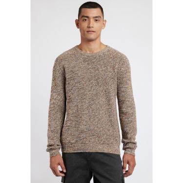 Imagem de Tricot Manga Longa Mixed Caramelo-Masculino