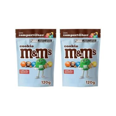 Imagem de 2 Pacotes M&MS 120G COOKIE OU CRISPY Edição Limitada - M&M's, Cookie