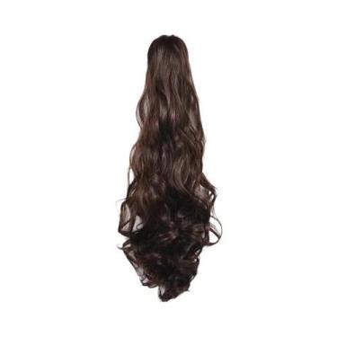 Imagem de Extensões de Cabelo Sintético Ondulado - 24 Polegadas - Multicoloridas