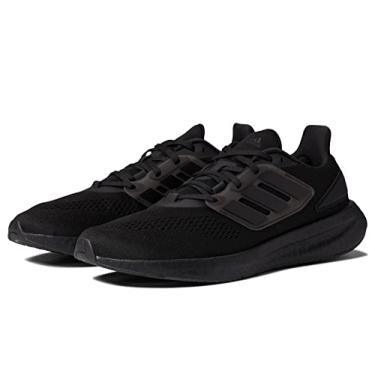 Imagem de adidas Tênis de corrida masculino Pureboost 22, Preto/Preto/Preto, 46