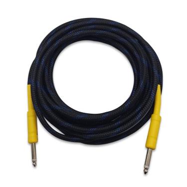 Imagem de Cabo Guitarra Baixo P10xP10 3 Metros Mecsom Malha Naval AZ