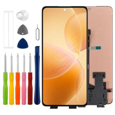 Imagem de Tela AMOLED de 6,7 polegadas compatível com Xiao-mi Poco X6 Pro 5G 2311DRK48G, 2311DRK48I Display LCD Touchscreen Digitalizador Montagem com Kit de Ferramentas de Reparo, Suporte a Impressão Digital