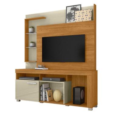 Imagem de Estante Home Theater Ícaro Cumaru Opala - Madetec