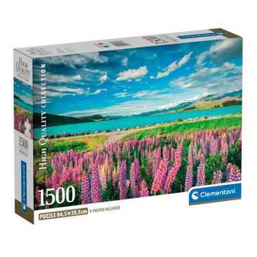 Imagem de Puzzle 1500 Peças Lago Tekapo - Nova Zelândia - Clementoni 31731